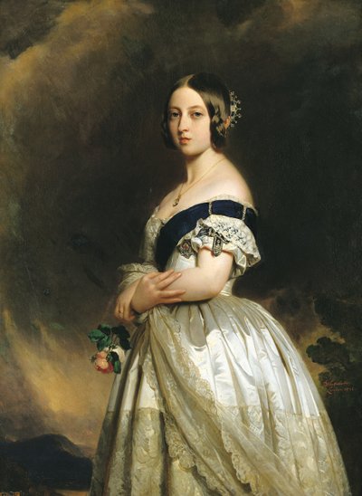 Queen Victoria (1837-1901) by Franz Xaver Winterhalter